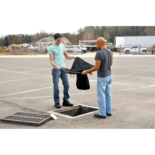 Archaea Boom Ultra-Drain Guard&reg; Catch Basic Guard, Bioremediation/Oil & Sediment, 48" L x 36" W Maritime Industrial Rubber