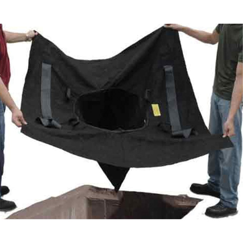 Ultra-Drain Guard&reg; Catch Basin Insert, Heavy Metals/Oil & Sediment, 48" L x 36" W Maritime Industrial Rubber