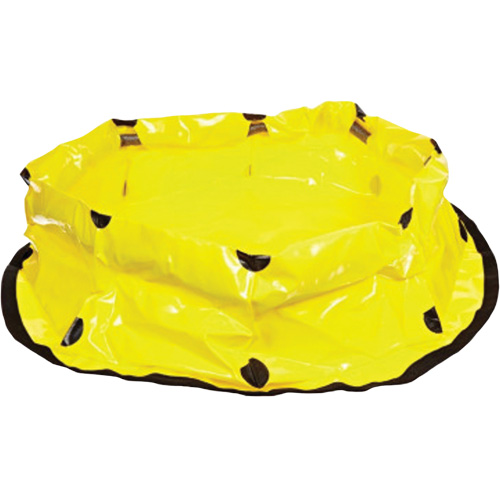 Sprung Steel Ultra-Pop Up Pool&reg;, 28" dia., 20 US gal. Capacity Maritime Industrial Rubber