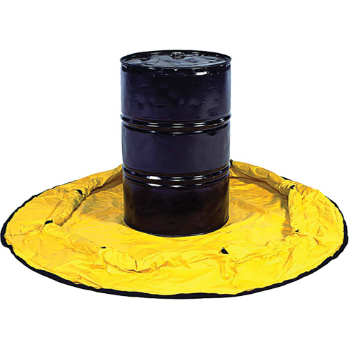 Sprung Steel Ultra-Pop Up Pool&reg;, 28" dia., 20 US gal. Capacity Maritime Industrial Rubber