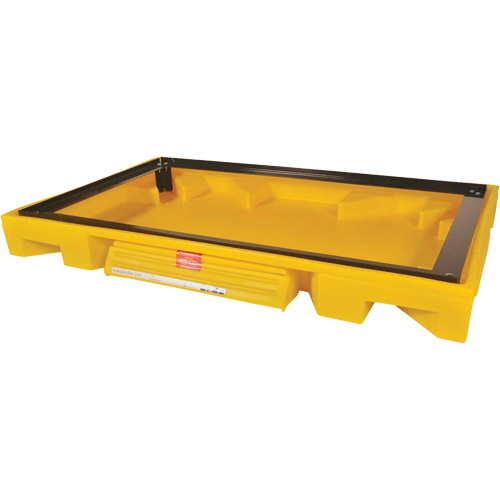 Double Drum Ultra-Safety Cabinet Bladder System, 63" lo x 38,5" la x 6,3" h, Capacit&eacute; de charge 3000 lb Maritime Industrial Rubber