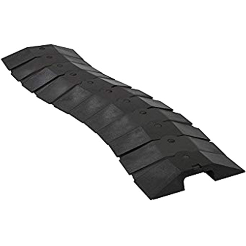 Medium Ultra-Sidewinder Cable Protection System avec capuchons, 33" x 9,8" x 1,4", 260 lb (0,13 tonnes) Maritime Industrial Rubber
