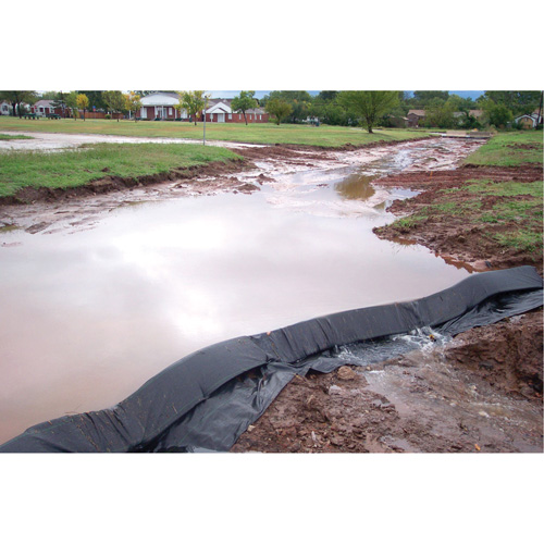 Black Ultra-Silt Dike&reg;, 7' L x 5' W Maritime Industrial Rubber