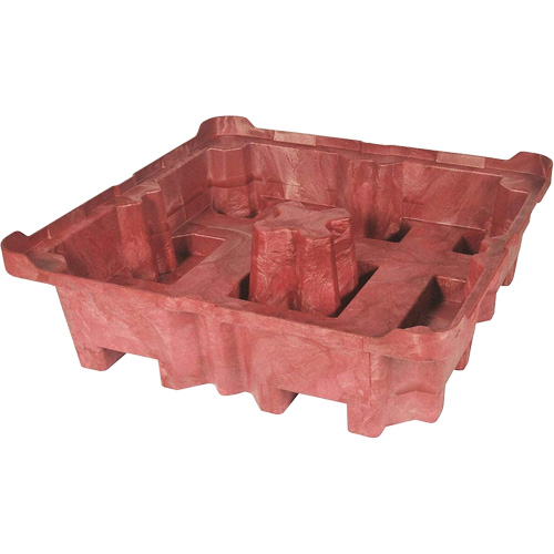 Bassin de retenue UltraSpill King (seulement), 51" lo x 51" la, 85 gal. US Capacit&eacute; Maritime Industrial Rubber