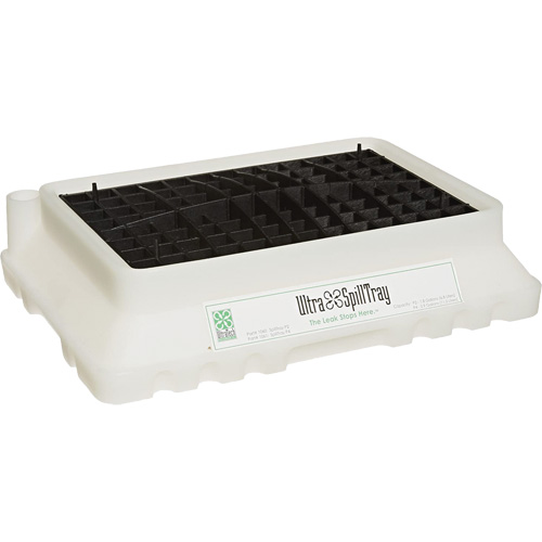 P2 Ultra-Spill Tray, 17" lo x 12" la x 4" h, Cap. de d&eacute;versement 1,8 gal. US Maritime Industrial Rubber
