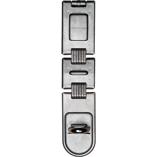 Double-Hinged Security Hasp, Silver Maritime Industrial Rubber