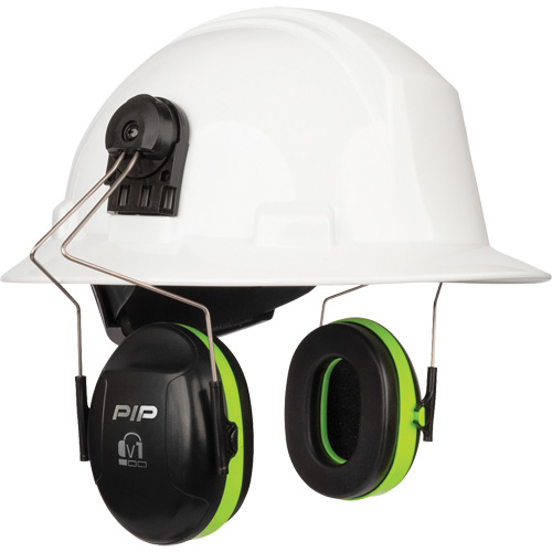 Dynamic V1 Passive Ear Muffs, Cap Mount, 23 NRR dB Maritime Industrial Rubber