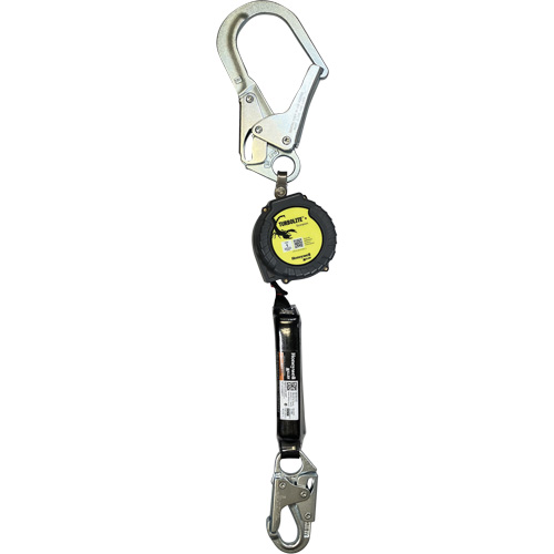 Limiteur de chute personnel Scorpion TurboLite+ Miller, 9', Sangles, Stationnaire Maritime Industrial Rubber