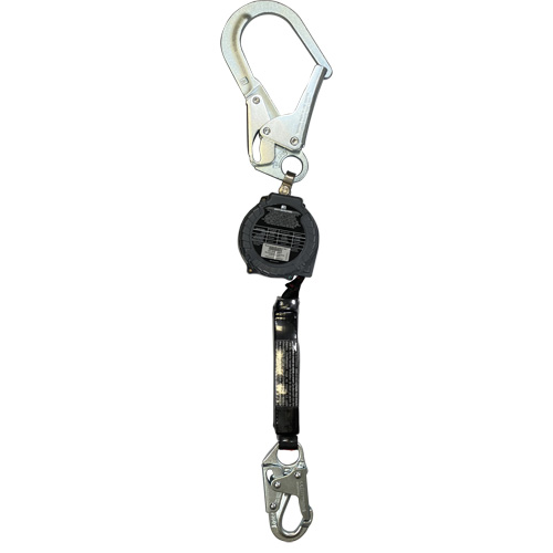 Limiteur de chute personnel Scorpion TurboLite+ Miller, 9', Sangles, Stationnaire Maritime Industrial Rubber