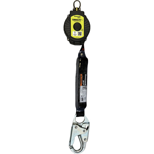 Limiteur de chute personnel TurboLite+ Miller, 11', Sangles, Stationnaire Maritime Industrial Rubber