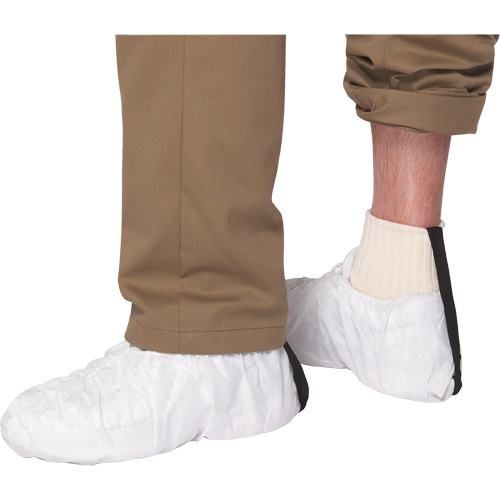 Couvre-bottes ProShield 30, Grand, Polypropyl&egrave;ne, Blanc Maritime Industrial Rubber