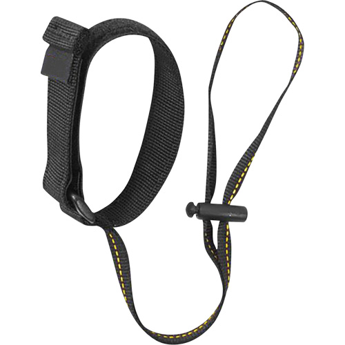 GearLink Wrist Lanyard, Fixed Length, Hook & Loop/Loop Maritime Industrial Rubber