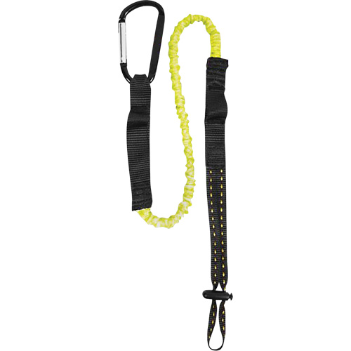 GearLink Tool Lanyard, Bungee, Carabiner/Loop Maritime Industrial Rubber