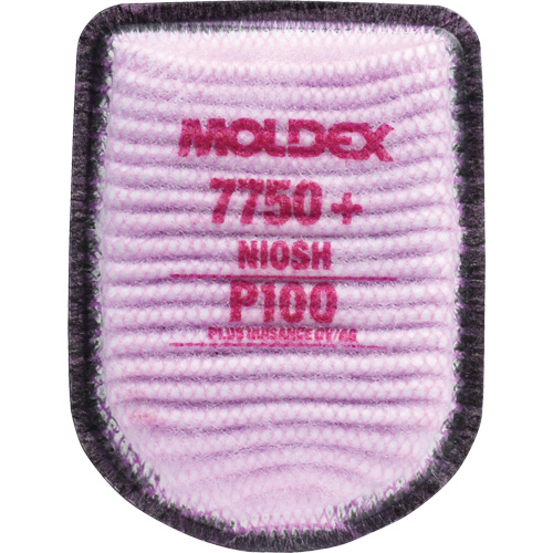 Filtre pour respirateur semi-rectangulaire avec IonicAir Filtration Technology, Filtre contre les particules avec suppresion de vapeurs nuisibles, Vapeurs organiques/Gaz acides/P100+ Maritime Industrial Rubber