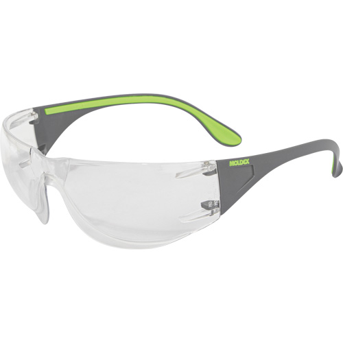 Lunettes de s&eacute;curit&eacute; Adapt, Lentille Transparent, Antibu&eacute;e/Anti-&eacute;gratignures, ANSI Z87+/R&eacute;pond ou surpasse la norme CSA Z94.3 Maritime Industrial Rubber