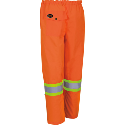 5576 Pantalon de s&eacute;curit&eacute; hydrofuge de 450D, Polyester/Polyur&eacute;thane, Petit, Orange haute visibilit&eacute; Maritime Industrial Rubber
