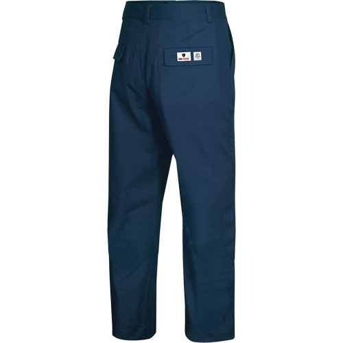 7761 FR-Tech&reg; 88/12 Arc Rated Safety Pants, 32, x 34, Navy Blue, 10 cal/cm² Maritime Industrial Rubber