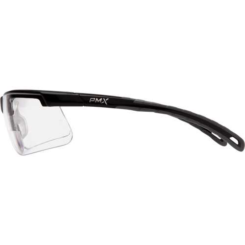 Lunettes de lecture H2MAX avec monture noire, Antibu&eacute;e, Transparent, Dioptrie 2,0 Maritime Industrial Rubber