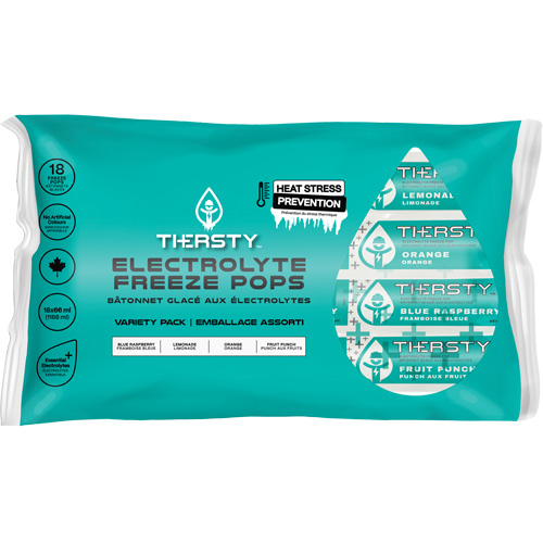 B&acirc;tonnets gel&eacute;s de boisson hydratante, Gel&eacute;, Saveurs vari&eacute;es Maritime Industrial Rubber