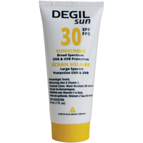&eacute;cran solaire, FPS 30, Lotion Maritime Industrial Rubber