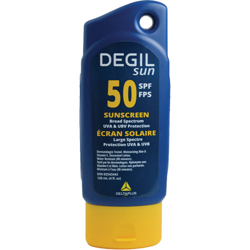 &eacute;cran solaire, FPS 50, Lotion Maritime Industrial Rubber