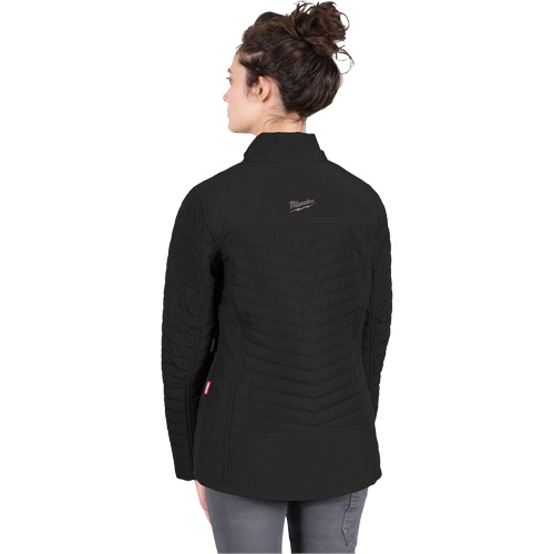 M12 Heated Axis Jacket with Battery, Women's, Large, Black Maritime Industrial Rubber
