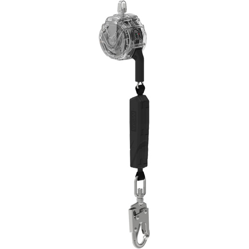 V-TEC 36CS Personal Fall Limiter-Cable, 10', Galvanized Steel, Swivel Maritime Industrial Rubber
