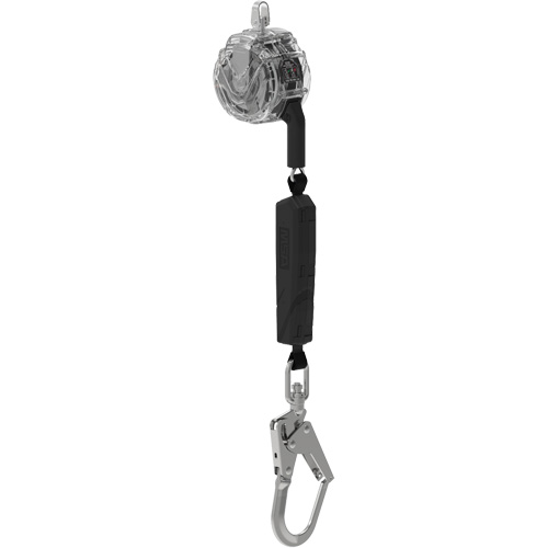 V-TEC 36CLS Personal Fall Limiter-Cable, 10', Galvanized Steel, Swivel Maritime Industrial Rubber