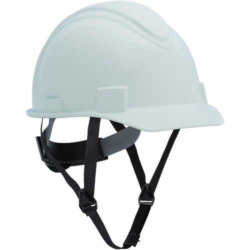 North Short Brim Hardhat, Meets CSA Type 1, Ratchet Suspension, Non-Vented Maritime Industrial Rubber