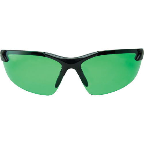 Zorge G2 Safety Glasses, Green Lens, Anti-Scratch, ANSI Z87+/MCEPS GL-PD 10-12/Meets/Exceeds CSA Z94.3 Maritime Industrial Rubber