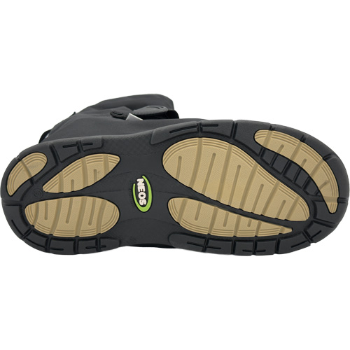 Demi couvre-botte toute saison Villager 10", Nylon, Fermeture Boucle/Boucles et crochets, Convient &agrave; Hommes 11 - 12,5 Maritime Industrial Rubber