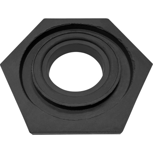 Rubber Channelizer Base, 15 lbs. Maritime Industrial Rubber