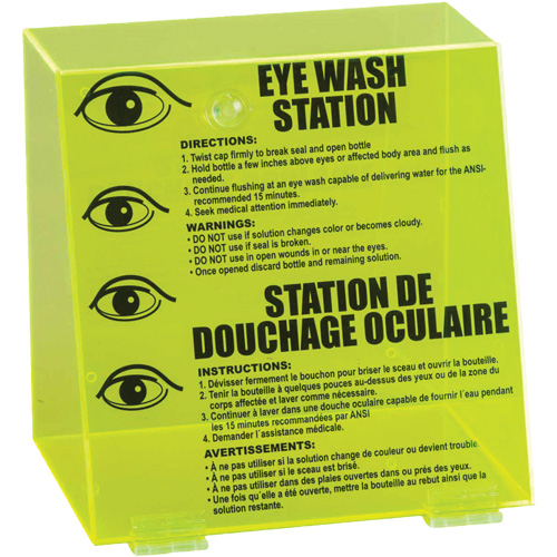 Eye Wash Station, Single Maritime Industrial Rubber