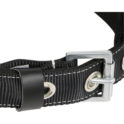 WB-6020-L Dispositif de retenue de s&eacute;curit&eacute; avec ceinture &agrave; deux anneaux en D et support lombaire rembourr&eacute; - Grand Maritime Industrial Rubber