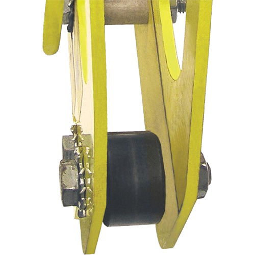1" to 1-7/8" Wide Flange Tank Trolley, Temporary Use Maritime Industrial Rubber