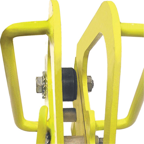 1" to 1-7/8" Wide Flange Tank Trolley, Temporary Use Maritime Industrial Rubber