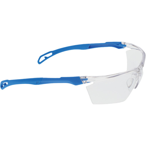 Lunettes de s&eacute;curit&eacute; UV-AF d&eacute;tectable par m&eacute;tal/rayons X Dominator s&eacute;rie DM3-MD, Lentille Transparent, Antibu&eacute;e, ANSI Z87+/R&eacute;pond ou surpasse la norme CSA Z94.3 Maritime Industrial Rubber