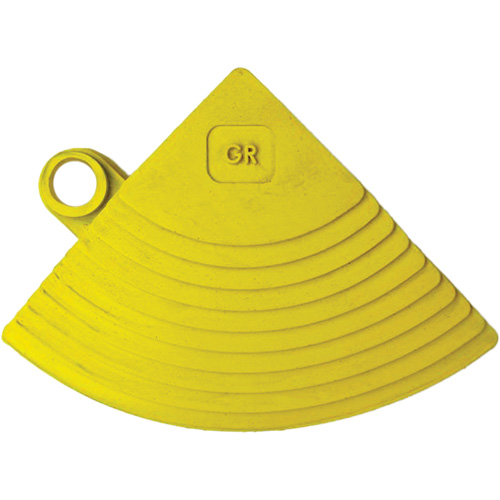 24/Seven&reg; Locksafe&reg; Yellow Max Corner Maritime Industrial Rubber