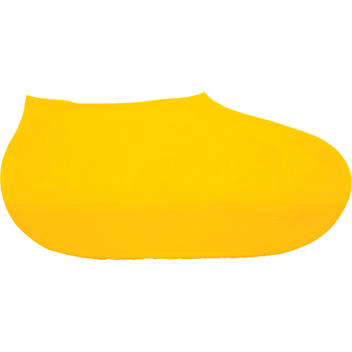 Boot Saver&reg; Disposable Shoe Cover, Medium, Rubber Latex, Yellow Maritime Industrial Rubber