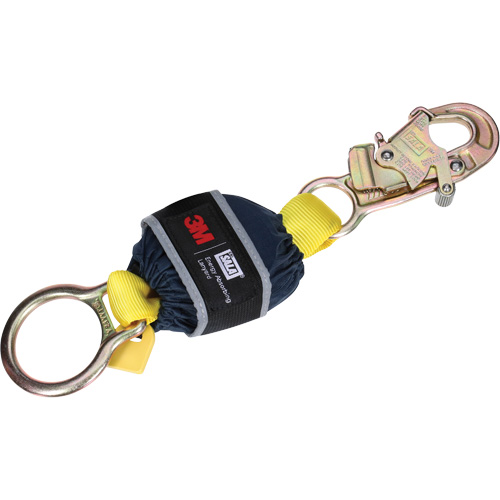 Amortisseur, 1,3', Point d'ancrage &agrave; Anneau en D, Crochet mousqueton aux jambes Maritime Industrial Rubber