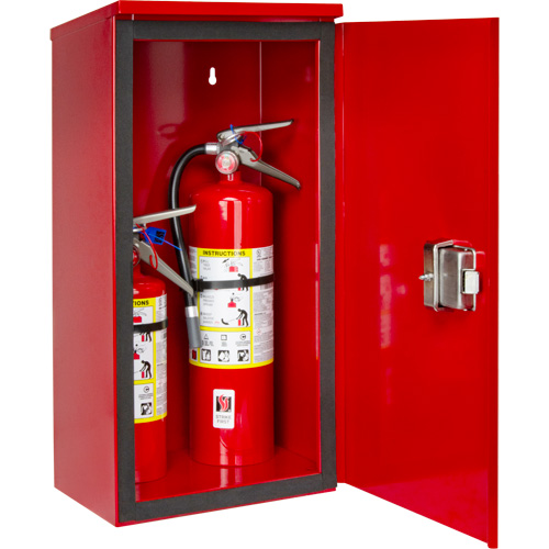 Armoires ext&eacute;rieures robustes pour extincteurs, 14" la x 28" h x 10" p Maritime Industrial Rubber
