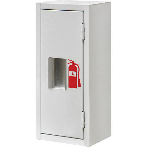 Armoire int&eacute;rieur pour extincteur, 8" la x 18" h x 6" p Maritime Industrial Rubber