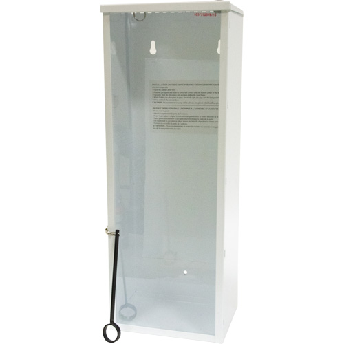 Armoire d'usage l&eacute;ger pour extincteur, 8" la x 22" h x 6" p Maritime Industrial Rubber