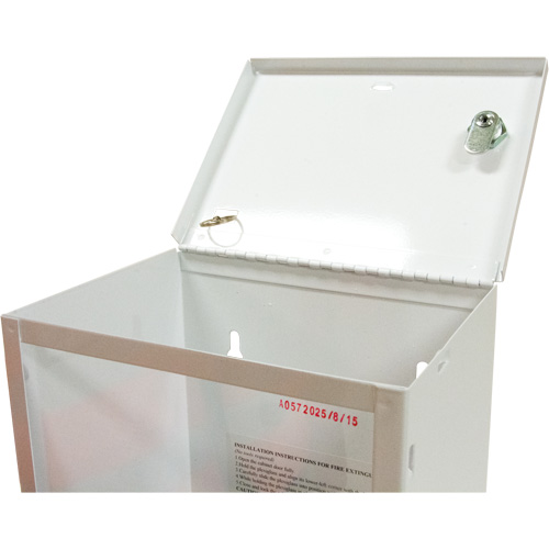 Armoire d'usage l&eacute;ger pour extincteur, 8" la x 22" h x 6" p Maritime Industrial Rubber