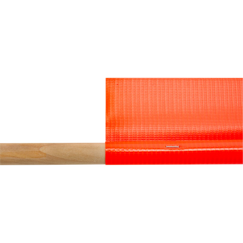 Drapeau de s&eacute;curit&eacute; routi&egrave;re, Mailles, Avec manche Maritime Industrial Rubber