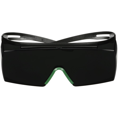 SecureFit 3700 Series Safety Glasses SF3750AS-BLK, Grey/IR 5.0 Lens, Anti-Scratch, ANSI Z87+/Meets/Exceeds CSA Z94.3 Maritime Industrial Rubber