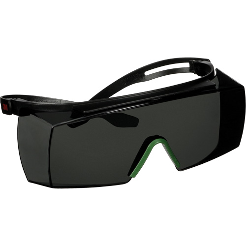 SecureFit 3700 Series Safety Glasses SF3730AS-BLK, Grey/IR 3.0 Lens, Anti-Scratch, ANSI Z87+/Meets/Exceeds CSA Z94.3 Maritime Industrial Rubber
