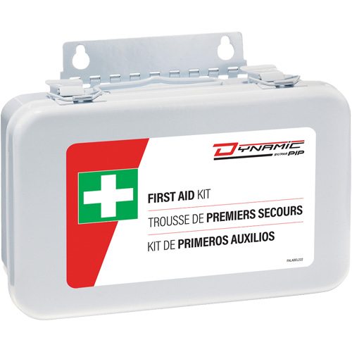 Dynamic First Aid Kit, Meets/Exceeds CSA Z1220-24 Type 1 Personal, Personal (1 Worker) Maritime Industrial Rubber