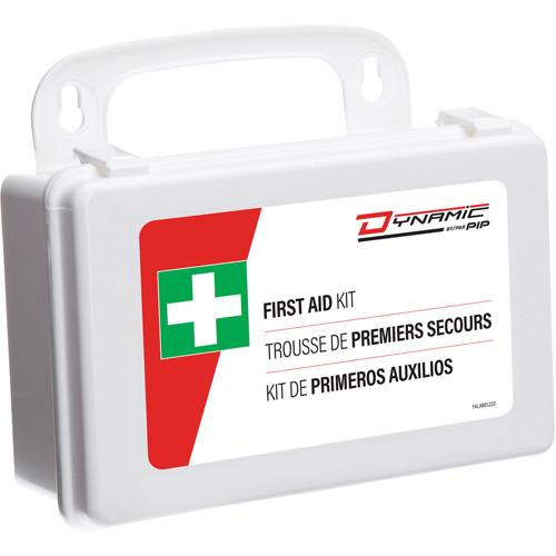 Trousse de premiers soins Dynamic, R&eacute;pond ou surpasse la norme CSA Z1220-24 type 1 individuelle, Personnel (1 travailleur) Maritime Industrial Rubber