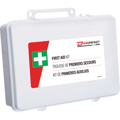 Trousse de premiers soins Dynamic, R&eacute;pond ou surpasse la norme CSA Z1220-24 type 2 environnements &agrave; faible risque, Petit (2-25 travailleurs) Maritime Industrial Rubber